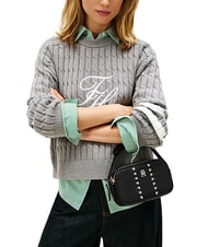 TOMMY HILFIGER TH TIMELESS Geantă de umăr mini negru - Genți femei - 4