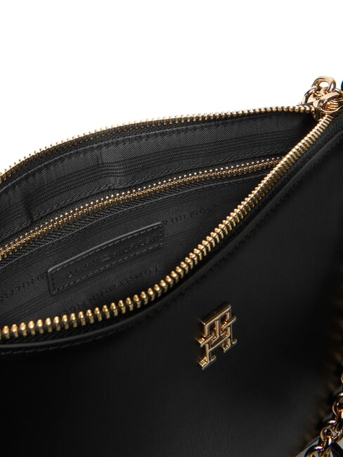 TH GLAM Geantă de umăr, cu curea de umăr negru - Genți femei