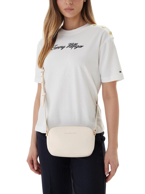 TH LOGO Geantă de umăr mini muselină - Genți femei