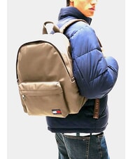 TOMMY HILFIGER TJ ESS DAILY Rucsac dună &icirc;ntunecată - Rucsacuri pentru școală și timp liber - 4