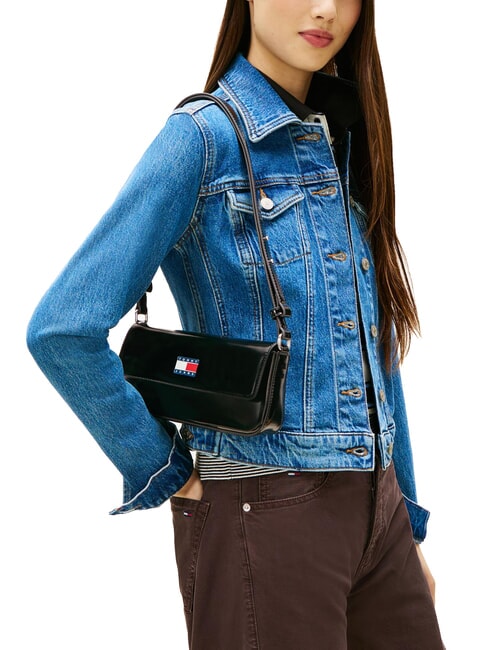 TJ MUST Geantă de umăr negru - Genți femei