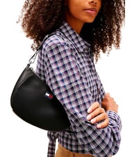 TOMMY HILFIGER TJ DAILY ELEVATED Geantă de umăr negru - Genți femei - 4