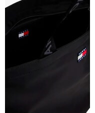 TOMMY HILFIGER TJ ESS DAILY Geantă de cumpărături de umăr negru - Genți femei - 3