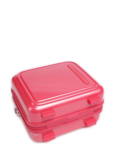 LOGODUCK+ METAL Carcasă de frumusețe rigidă zmeură - Truse de toaletă