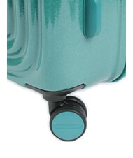 MANDARINA DUCK LOGODUCK Cărucior mediu, extensibil verde sclipitor - Trolere rigide - 7