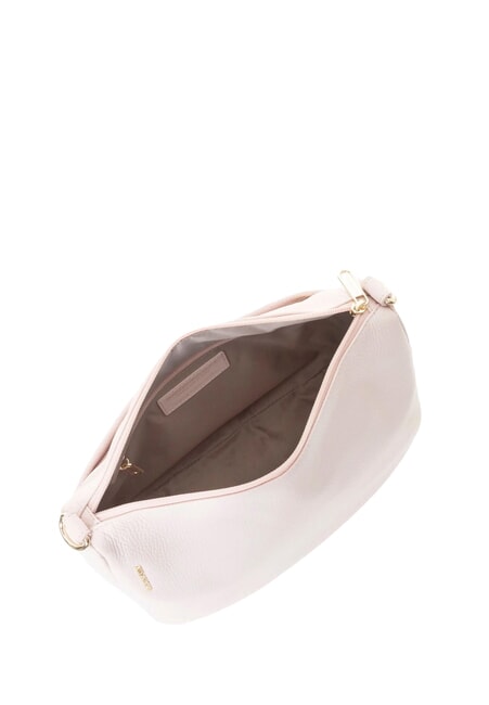 MELLOW LEATHER Geanta de umar din piele roz bombon - Genți femei