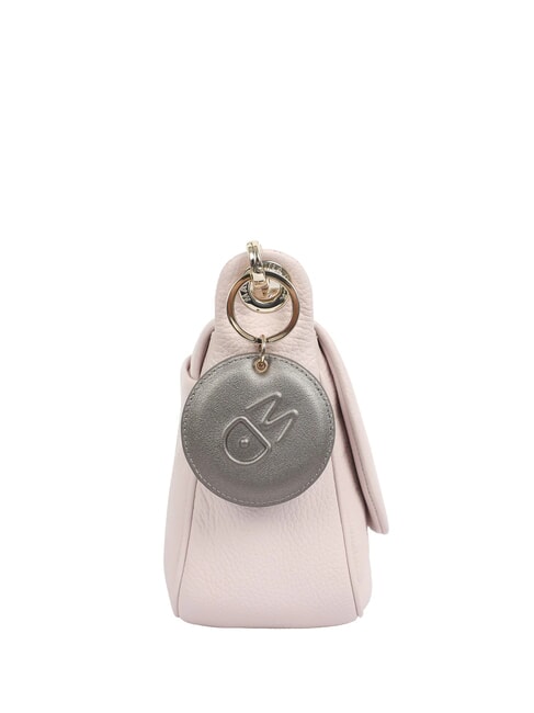 MELLOW Geanta mini de umar din piele roz bombon - Genți femei