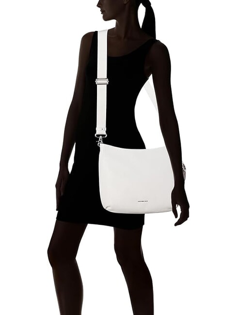 MELLOW LEATHER Geanta de umar din piele nor nimbus - Genți femei