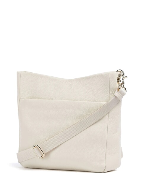 MELLOW LEATHER Geantă de umăr hobo migdale - Genți femei