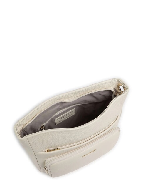 MELLOW LEATHER Geantă de umăr hobo migdale - Genți femei