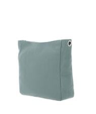 MANDARINA DUCK MELLOW LEATHER Geantă de umăr, piele verde aisberg - Genți femei - 3