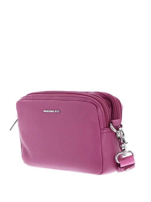 MELLOW LEATHER Geanta de umar din piele violet roșu - Genți femei