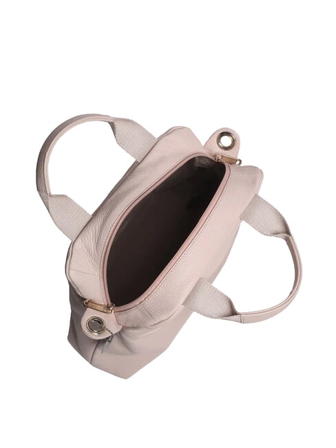 MELLOW LEATHER Geantă de m&acirc;nă, cu curea de umăr roz bombon - Genți femei