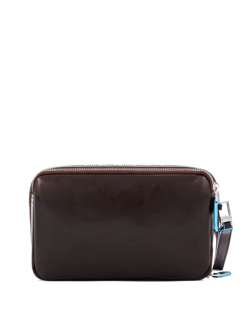 BLUE SQUARE Husă din piele pentru carduri MAHOGANY - Portofele bărbați