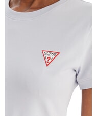 GUESS MINI TRIANGLE Tricou slim fit albastru căilor respiratorii - tricou - 3