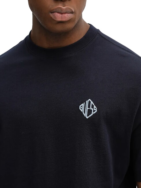 DIAMANTE LOGO Tricou supradimensionat cu m&acirc;necă scurtă smartblue - tricou