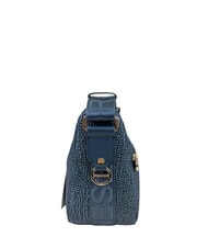 BORBONESE LUNA BAG SMALL ECO LINE Geantă LUNA Hobo, Mic albastru lapislazuli - Genți femei - 3