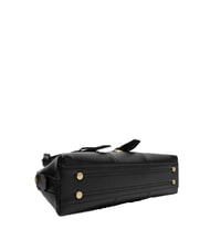 PINKO BOWLING Geantă de m&acirc;nă, cu curea de umăr aur negru-vechi - Genți femei - 3