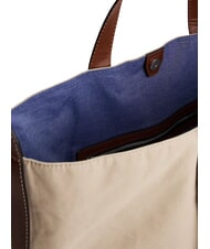 TOMMY HILFIGER TH RUNAWAY Geantă de călătorie din p&acirc;nză bej clasic - Genți de voiaj - 4