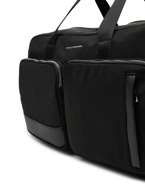 TH BUSINESS Geantă de voiaj din nailon cu curea de umăr negru - Genți de voiaj