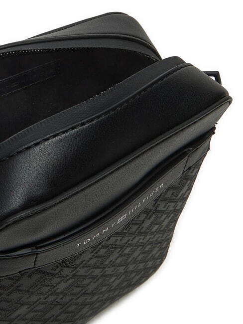 TH MONOGRAM Poșetă mică negru - Genți de umăr bărbați