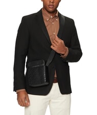 TOMMY HILFIGER TH MONOGRAM Poșetă mică negru - Genți de umăr bărbați - 5