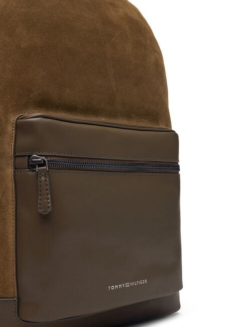 TH CASUAL SUEDE Rucsac din piele pentru laptop de 15" taupe de coastă - Rucsacuri pentru laptop