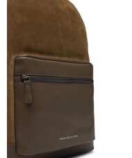 TOMMY HILFIGER TH CASUAL SUEDE Rucsac din piele pentru laptop de 15" taupe de coastă - Rucsacuri pentru laptop - 4