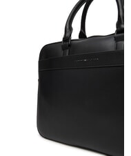 TOMMY HILFIGER TH CORP Servietă pentru laptop de 13" negru - Serviete birou - 3