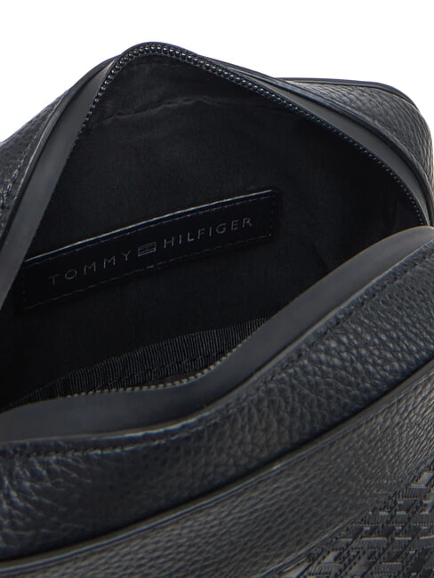 TH MONOGRAM Geantă mini reporter negru - Genți de umăr bărbați