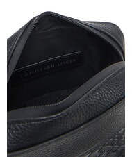 TOMMY HILFIGER TH MONOGRAM Geantă mini reporter negru - Genți de umăr bărbați - 5