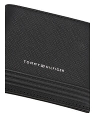 TOMMY HILFIGER TH BUSINESS Portofel din piele de 6 cc negru - Portofele bărbați - 3