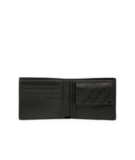 TOMMY HILFIGER TH MONOGRAM EXTRA Portofel din piele cu portofel pentru monede negru - Portofele bărbați - 2