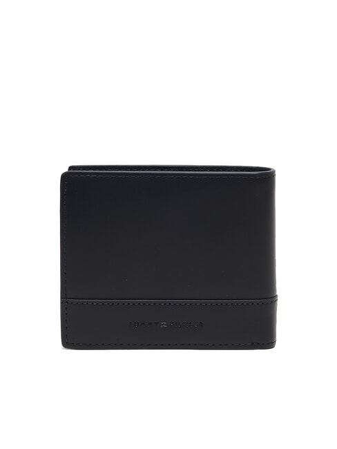 TH CORP Portofel din piele cu portofel pentru monede albastru spațial - Portofele bărbați