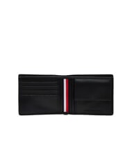 TOMMY HILFIGER TH CORP Portofel din piele cu portofel pentru monede negru - Portofele bărbați - 2