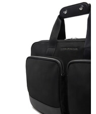 TOMMY HILFIGER TH Servietă subțire pentru laptop de 14" negru - Serviete birou - 4