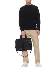 TOMMY HILFIGER TH Servietă subțire pentru laptop de 14" negru - Serviete birou - 5
