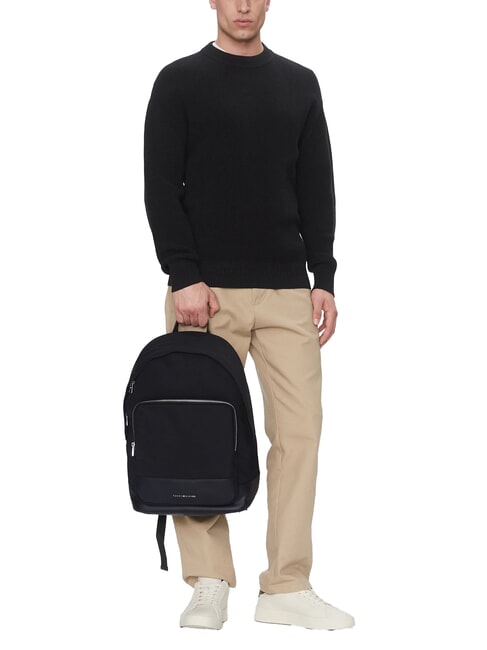 TH Rucsac din nailon negru - Rucsacuri pentru laptop