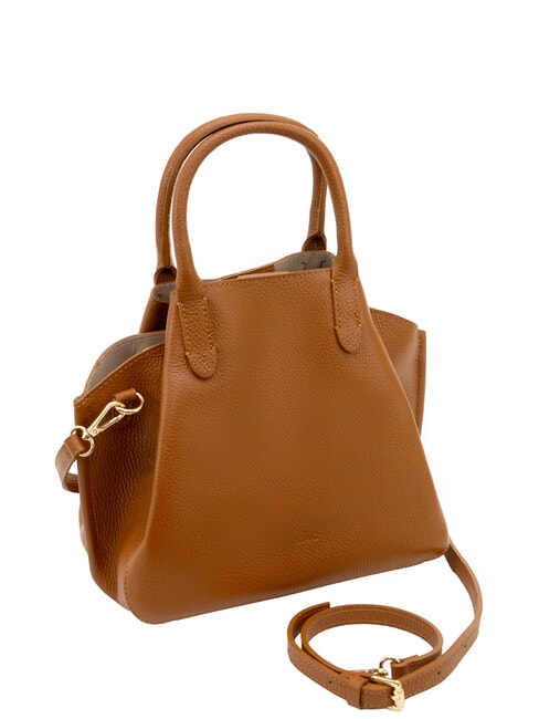 ALICE Geanta de mana din piele cu bareta de umar piele &icirc;nchisă la culoare - Genți femei