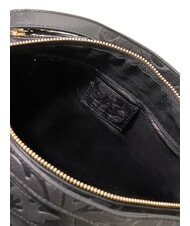 LESAC TRIO Rucsac din piele de damasc damasc negru - Genți femei - 8