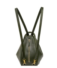 LESAC TRIO Rucsac din piele Nappa verde - Genți femei - 2