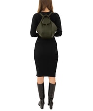 LESAC TRIO Rucsac din piele Nappa verde - Genți femei - 6