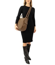 LESAC TRIO Rucsac din piele Nappa turturele - Genți femei - 5