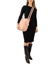 LESAC TRIO Rucsac din piele Nappa somon - Genți femei - 5