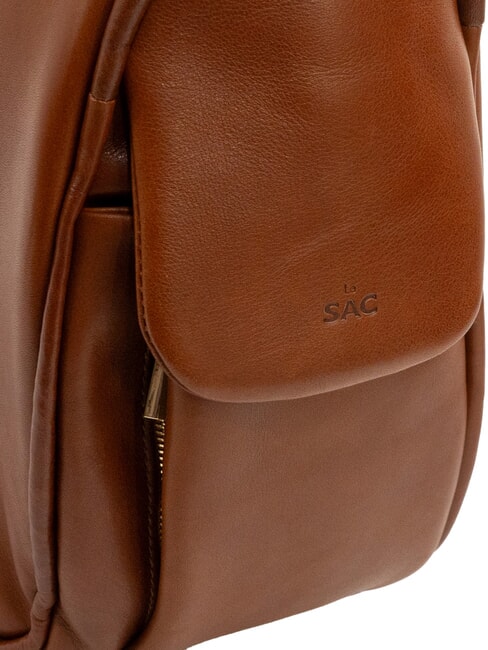 TRIO Rucsac din piele Nappa piele - Genți femei