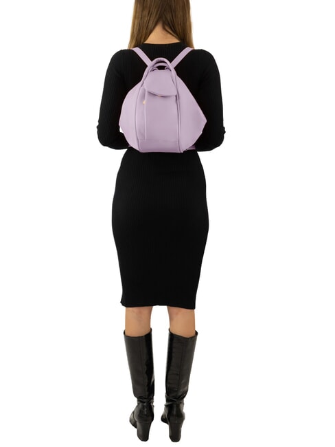 TRIO Rucsac din piele Nappa lavandă - Genți femei