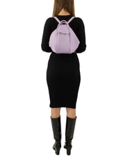 LESAC TRIO Rucsac din piele Nappa lavandă - Genți femei - 6