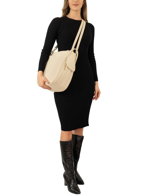 TRIO Rucsac din piele Nappa fildeş - Genți femei