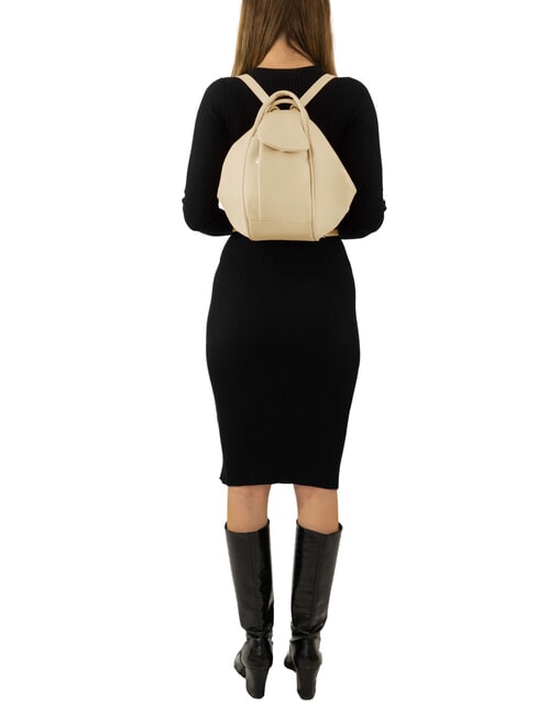 TRIO Rucsac din piele Nappa fildeş - Genți femei