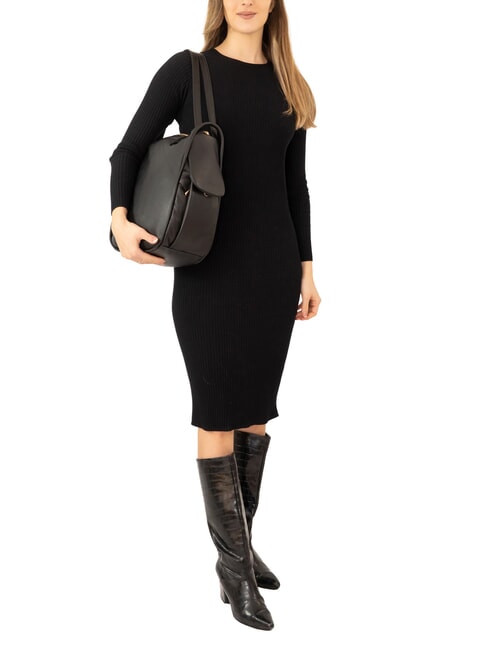 TRIO Rucsac din piele Nappa negru - Genți femei